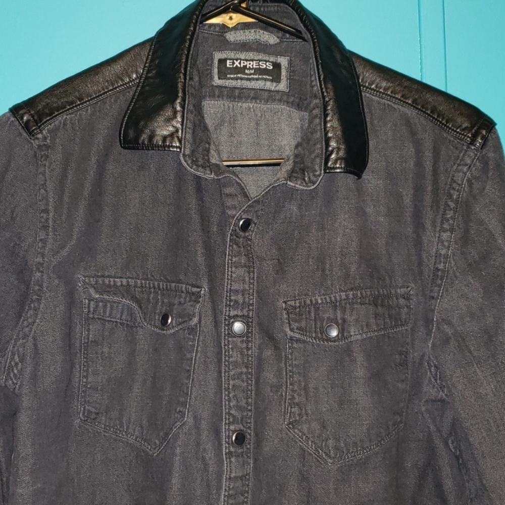 Express Men Button Up - image 2